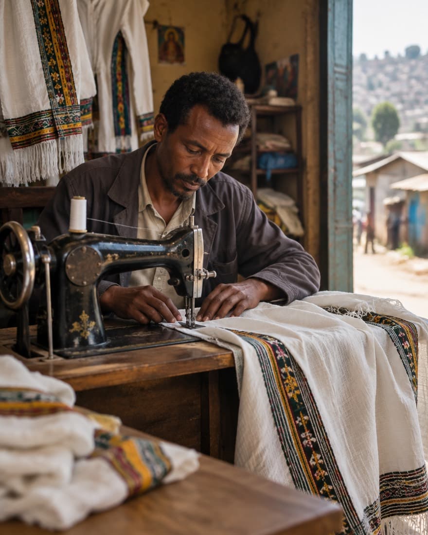 Tailor & designer in Shiro Meda