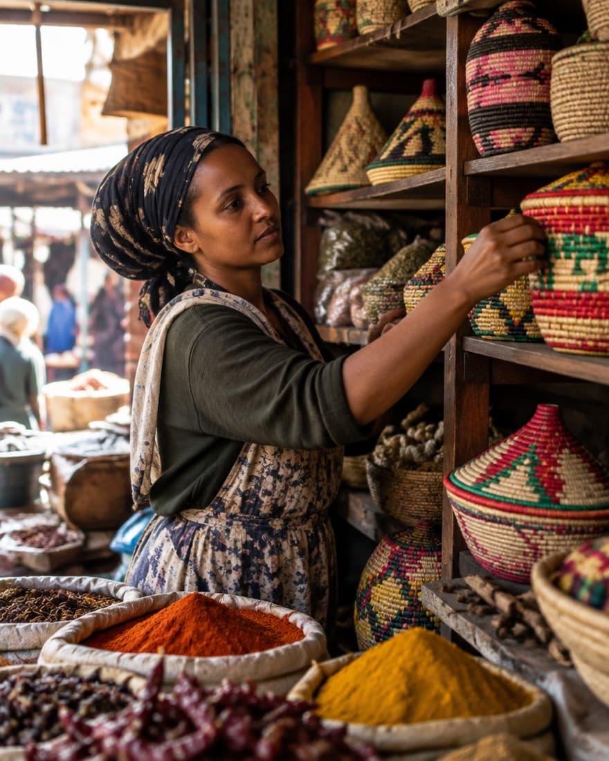 Shop in Merkato